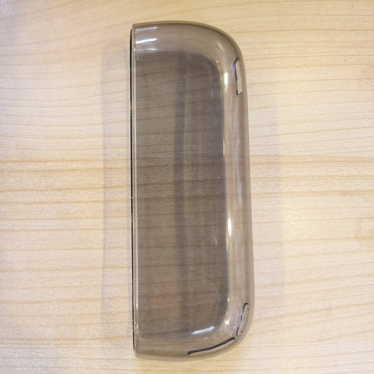 For IQOS ILUMA TPU Electronic Cigarette Protective Case Charging Compartment(Transparent Grey)