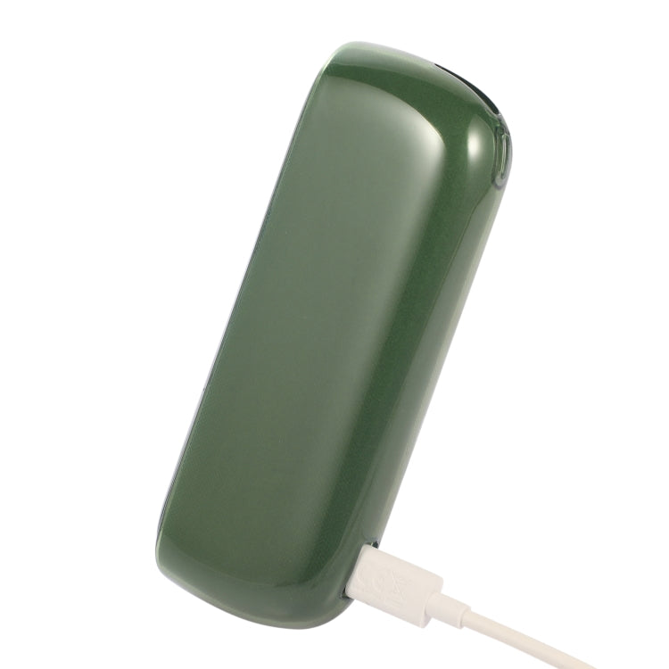 For IQOS ILUMA TPU Electronic Cigarette Protective Case Charging Compartment(Transparent Green)