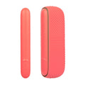 For IQOS ILUMA Silicone Electronic Cigarette Case Charging Compartment With Side Cover(Orange)