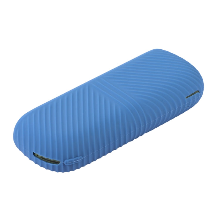 For IQOS ILUMA Silicone Electronic Cigarette Case Charging Compartment With Side Cover(Sky Blue)