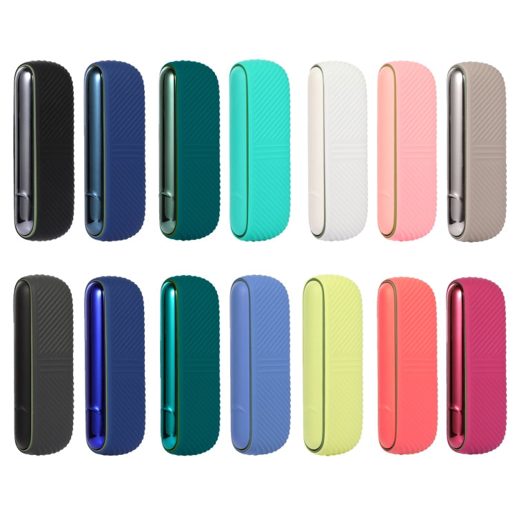 For IQOS ILUMA Silicone Electronic Cigarette Case Charging Compartment With Side Cover(Mint Green)