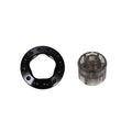 For IQOS ILUMA / Prime Electronic Cigarette Cap Rod Single Five Rings with Removal Tool to Replace The Color Cap(Black Diamond)