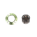 For IQOS ILUMA / Prime Electronic Cigarette Cap Rod Single Five Rings with Removal Tool to Replace The Color Cap(Green Diamond)