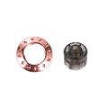 For IQOS ILUMA / Prime Electronic Cigarette Cap Rod Single Five Rings with Removal Tool to Replace The Color Cap(Rose Pink Diamond)