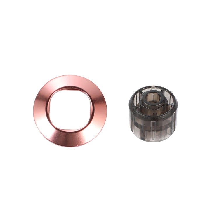 For IQOS ILUMA / Prime Electronic Cigarette Cap Rod Single Five Rings with Removal Tool to Replace The Color Cap(Rose Pink Plain)
