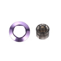 For IQOS ILUMA / Prime Electronic Cigarette Cap Rod Single Five Rings with Removal Tool to Replace The Color Cap(Purple Plain)