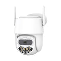 QX82 400W Dual Screen Dual Channel Synchronous Monitoring IP Camera, Plug:AU Plug