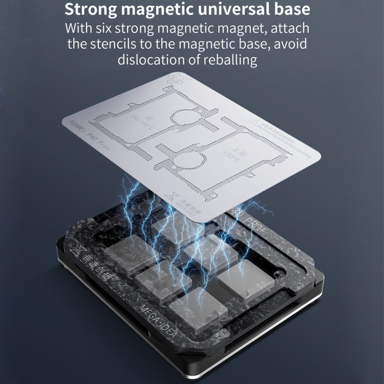 For iPhone 14 Series Qianli Mega-idea Multi-functional Middle Frame Positioning BGA Reballing Platform