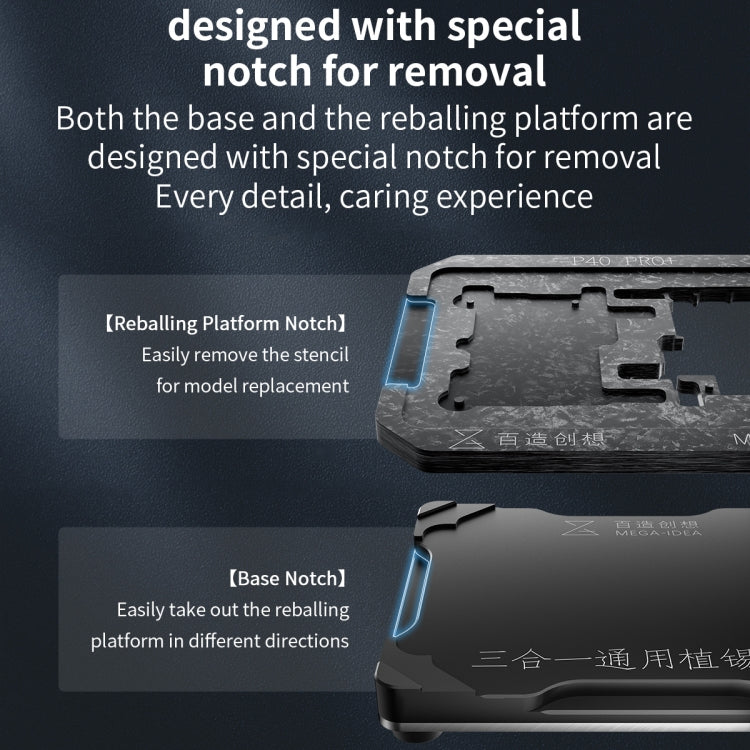 For iPhone 14 Series Qianli Mega-idea Multi-functional Middle Frame Positioning BGA Reballing Platform