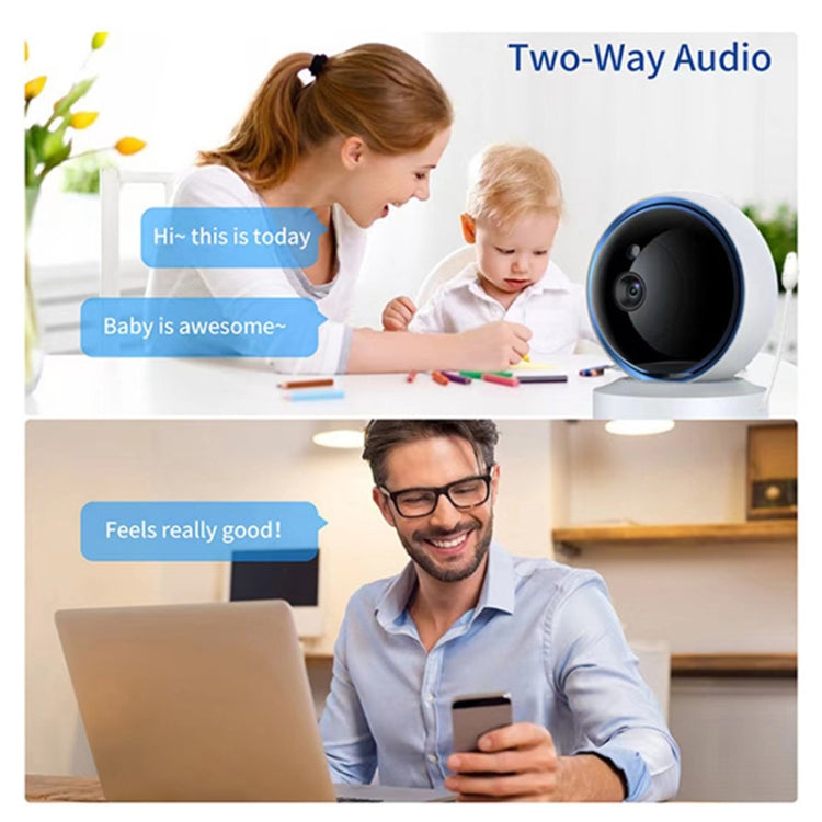 YT50 3MP Smart WIFI PTZ Camera Baby Monitor, Plug:EU Plug