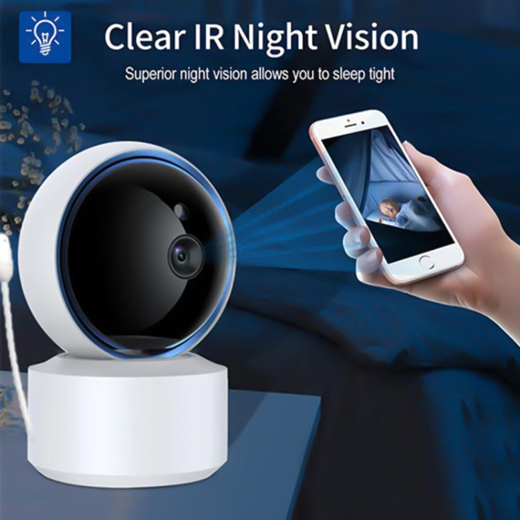 YT50 3MP Smart WIFI PTZ Camera Baby Monitor, Plug:EU Plug