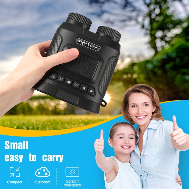 DT29 3 inch IPS Screen Binoculars Digital Binoculars Night Vision(Black)