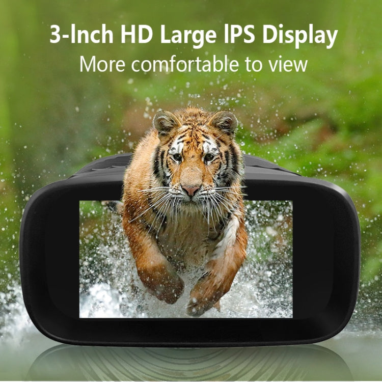 DT39 3 inch IPS Screen Binoculars Digital Binoculars Night Vision(Black)