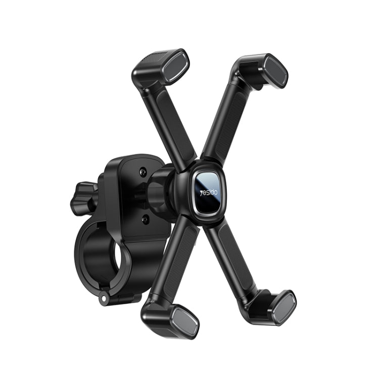 Yesido C191 4-axis Support Bicycle Handle Phone Holder(Black)