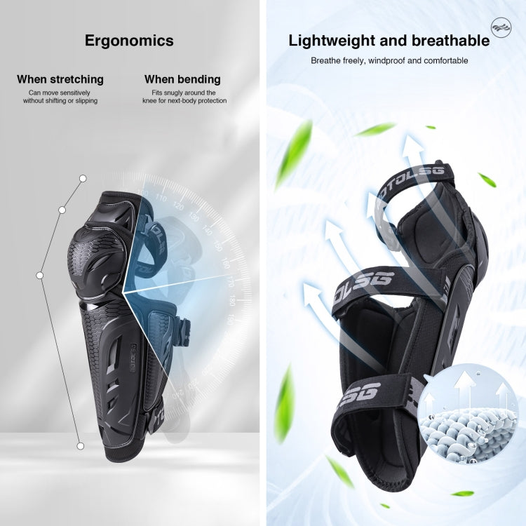 2 in 1 Elbow Pads Motolsg Motorcycle Bicycle Riding Protective Gear