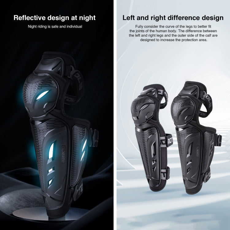 4 in 1 Elbow Pads Motolsg Motorcycle Bicycle Riding Protective Gear