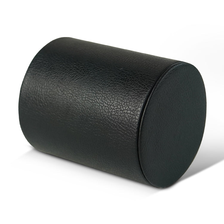 PU Leather Tool Storage Box Desktop Pen Holder(Black)