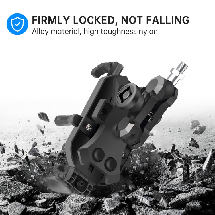 WUPP ZH-1848A2 Motorcycle Shock Absorption Riding Phone Navigation Holder, Style:M10 Ball Joint