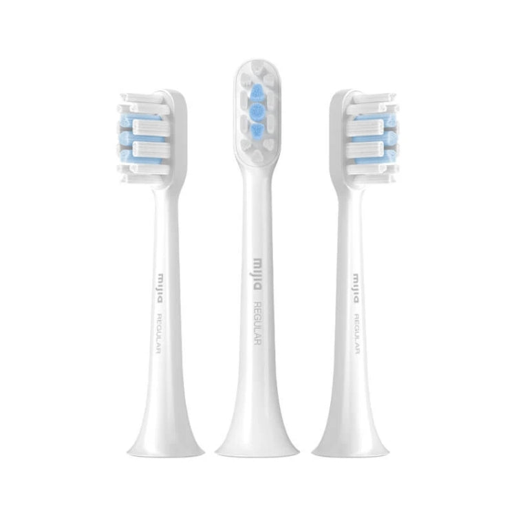 Original Xiaomi Mijia 3pcs Brush Head Standard Type for Sonic Electric Toothbrush T301 / T302(White)