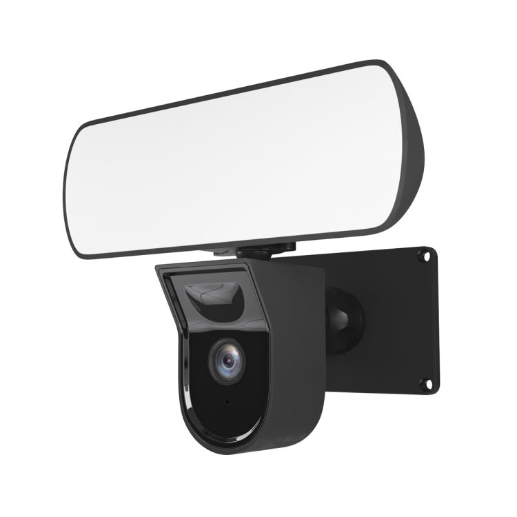 ESCAM QF615 3MP IP66 Waterproof WiFi IP Camera & Floodlight, Support Night Vision / PIR Motion Detection / Two-way Audio(US Plug)
