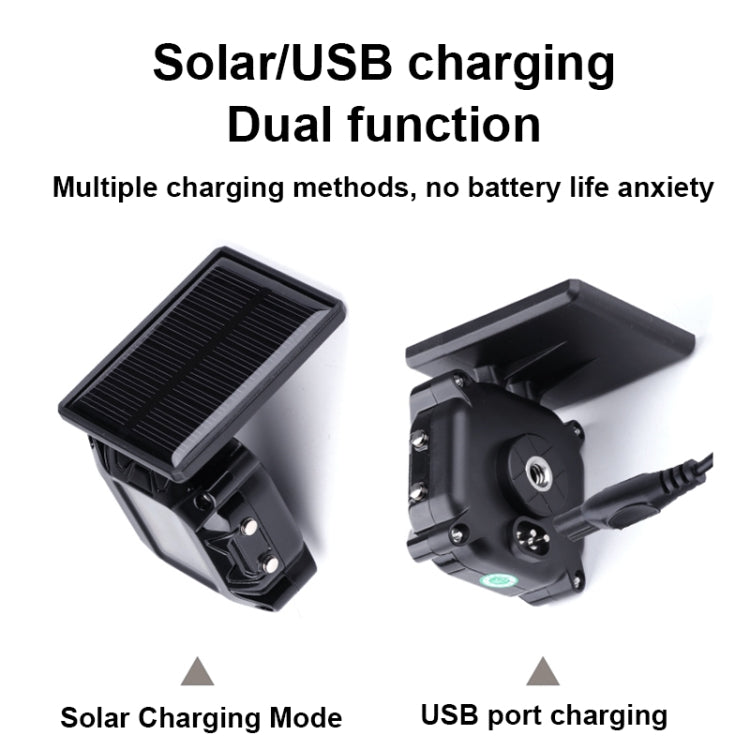M9 Color Screen Motorcycle Solar Wireless Tire Pressure Monitor With Handbar Mount