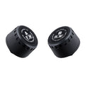Front Rear Wheel Tire Pressure Temperature Monitoring Sensor(Black)