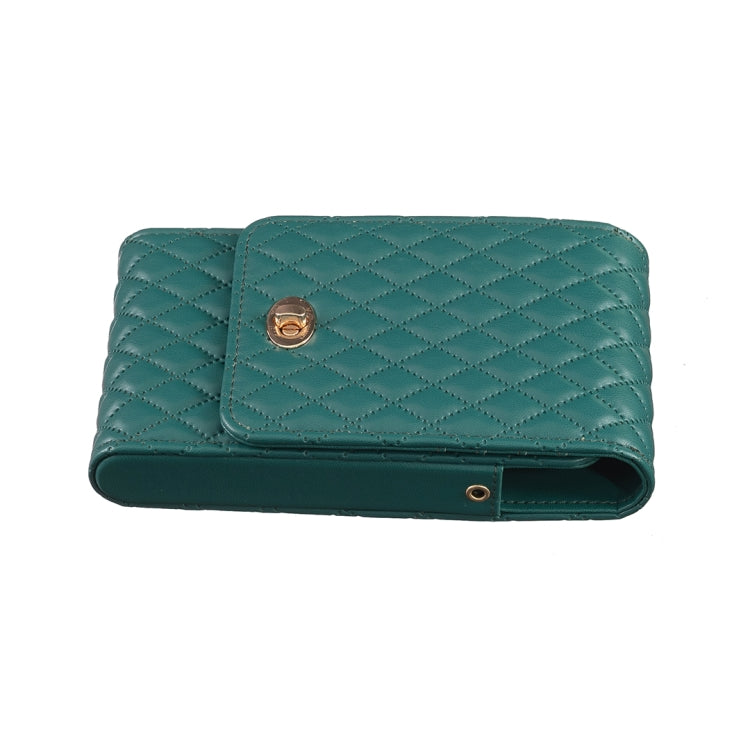 Crossbody PU Vertical BFB01 Shoulder Phone Bag(Green)