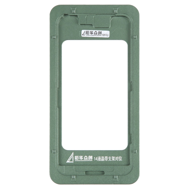 For iPhone 14 LCD Screen With Frame Bezel Calibration Fixed Mold