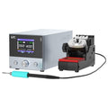 i2C 3SCN Intelligent Double Welding Station with RS200 Base, Style:A Set(US Plug)