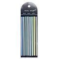 Transparent Strip Color Fluorescent Waterproof Sticky Note Long Strip Index Sticker(004)