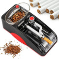 Automatic Electric Cigarette Rolling Machine Cigarette Injector Maker, Diameter: 6.5mm, Power Plug:EU Plug(Red)