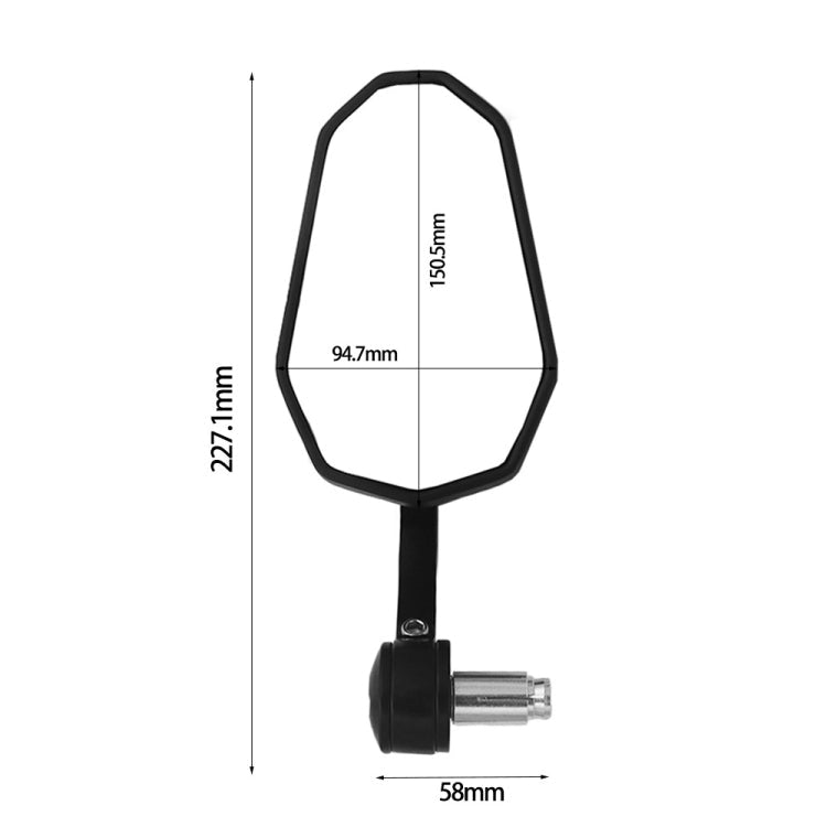 SF-172 Motorcycle Electric Vehicle Modified Handle Rearview Mirror