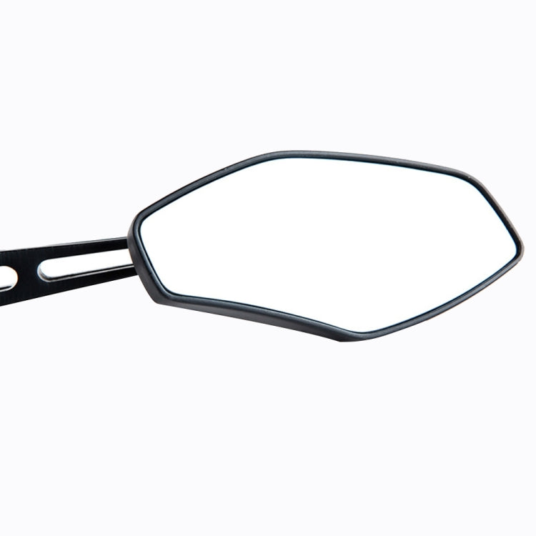 1Pair SF-062 Motorcycle Modified Rearview Mirror Reflective Mirror(Plating Silver)