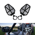 UTV-11 ATV / UTV Offroad Vehicle Rearview Mirror Side Mirror, Tube Diameter:1.75-2 inch Universal(Black)