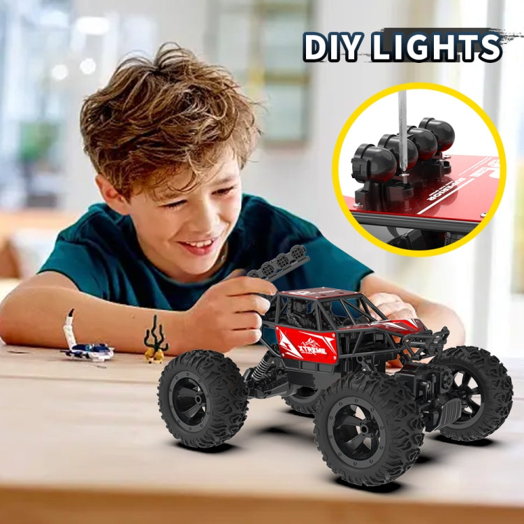 JJR/C Q145 Conqueror Alloy Climbing Remote Control Car(Blue)