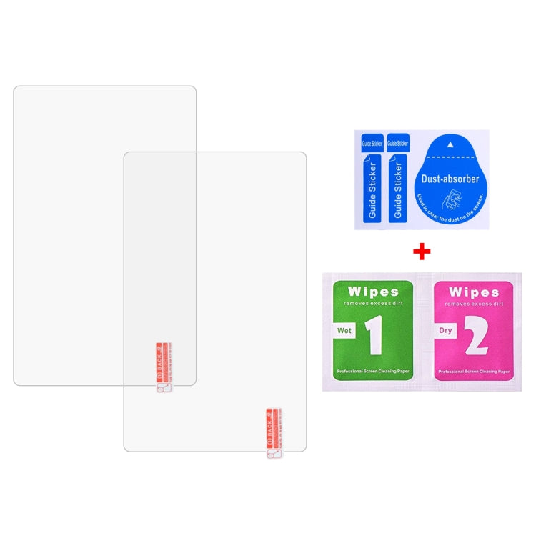 For Lenovo Legion Go/HEADWOLF Titan 8.8 2pcs 9H 0.3mm Explosion-proof Tempered Glass Film