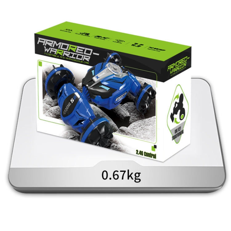 JJR/C Q150 2.4G 4WD Drive Double Sided Remote Control Amphibious Car(Blue)