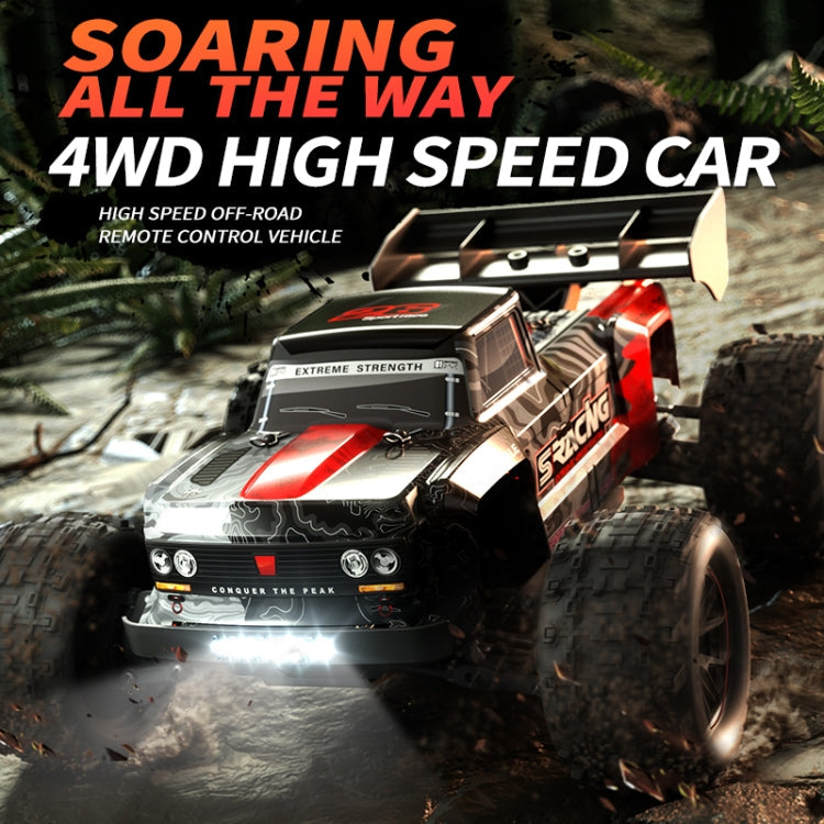 JJR/C Q146 Electric 4WD Alloy Short Card Off-Road Remote Control Car(Red)