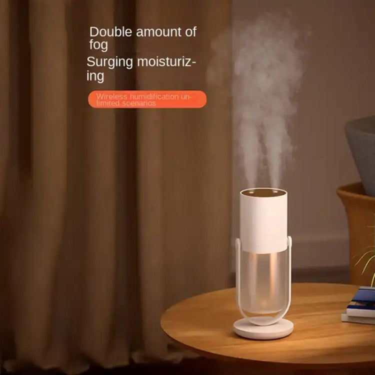S07 Multi-mode Wireless Double Jet Humidifier(White)