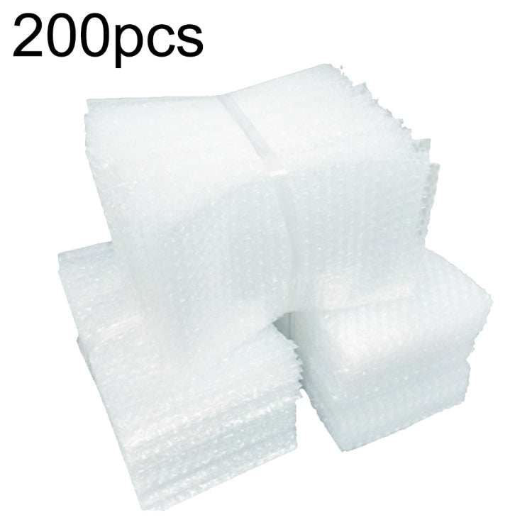 200pcs Express Packaging Transparent Bubble Envelopes Wrap Bags, Size:30 x 35cm