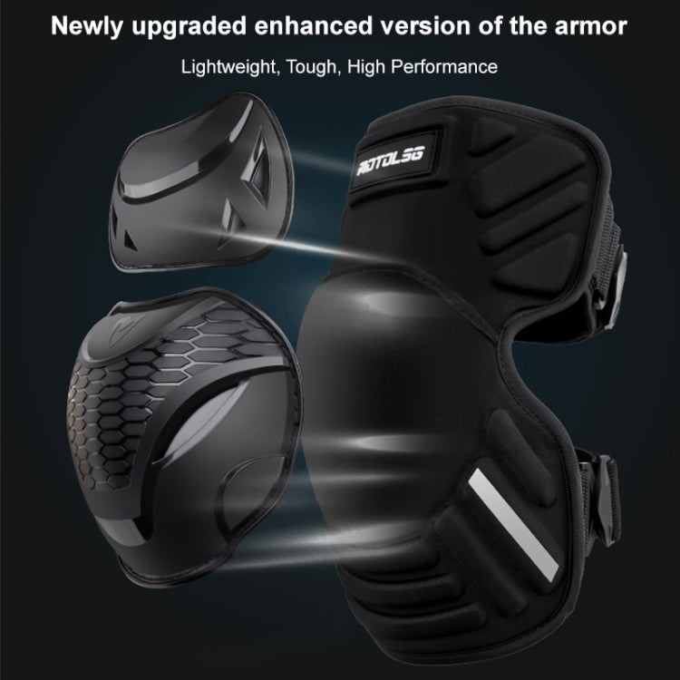 Motolsg MT03 Motorcycle Bicycle Riding Protective Gear 2 in 1 Knee Pads