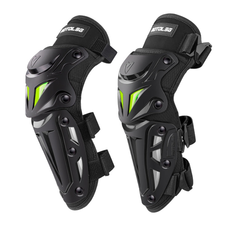 Motolsg MT-05 Motorcycle Bicycle Riding Protective Gear 2 in 1 Elbow Pads(Yellow Grey)