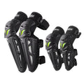 Motolsg MT-05 Motorcycle Bicycle Riding Protective Gear 4 in 1 Elbow Pads(Yellow Grey)