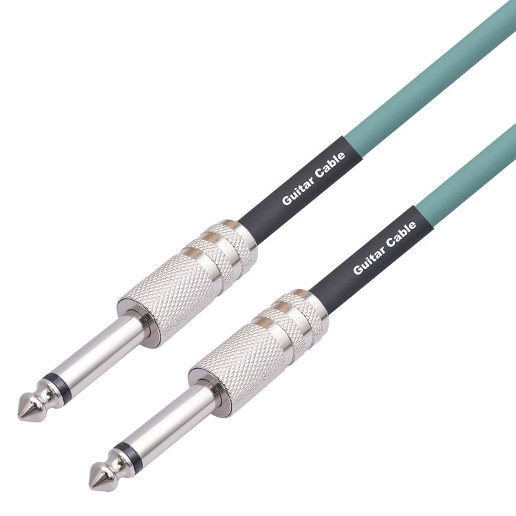 3045GR Mono 6.35mm Plug Male to Male Electric Guitar Audio Cable, Length:1m