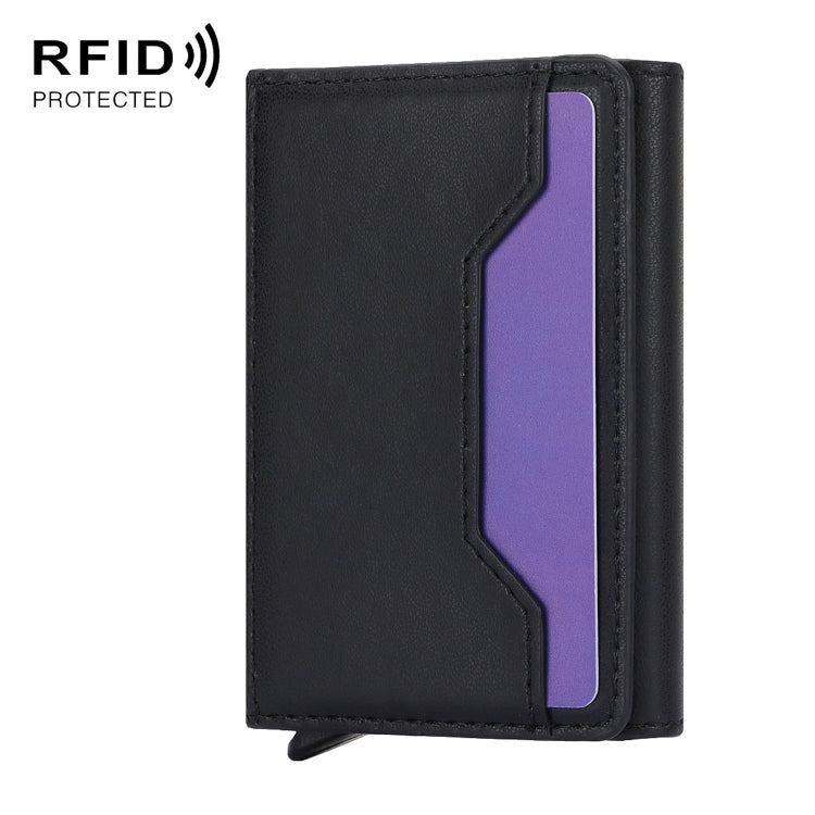 Anti Theft Brush Card Bag, Size:10x6x3cm(Black)
