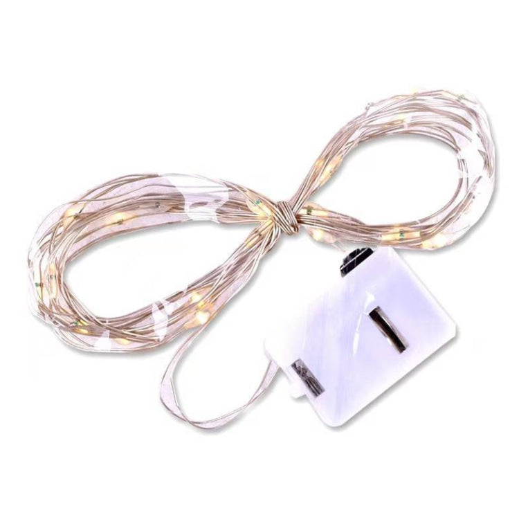 Gift Bag Transparent Packaging Bag, Green Ribbon+Hanging Tag+Lafite Grass, Size:L
