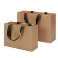 Buff Shopping Kraft Paper Bag Handbag, Size:M