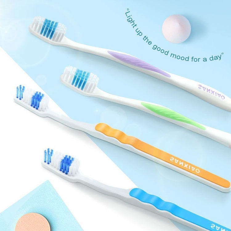 SANXIAO Deep Cleansing Soft Toothbrush / pc Random Color