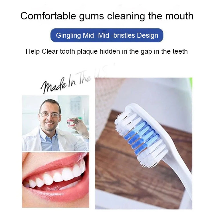 SANXIAO Deep Cleansing Soft Toothbrush / pc Random Color