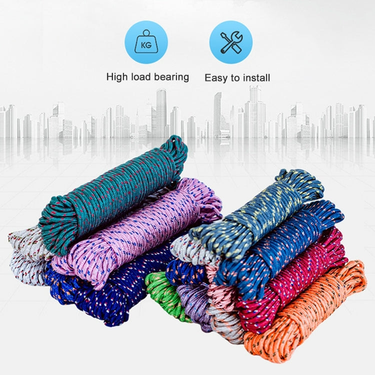 10m Outdoor Thick Nylon Rope for Hanging Clothes Random Color